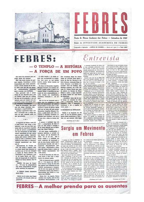Thumbnail for FEBRES (5) 1967-09 — Festa Srª