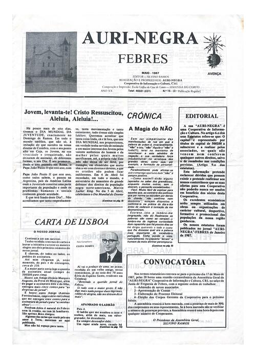 Thumbnail for AURI-NEGRA - FEBRES (15) 1987-05