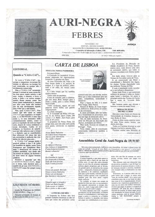Thumbnail for AURI-NEGRA - FEBRES (18) 1987-11