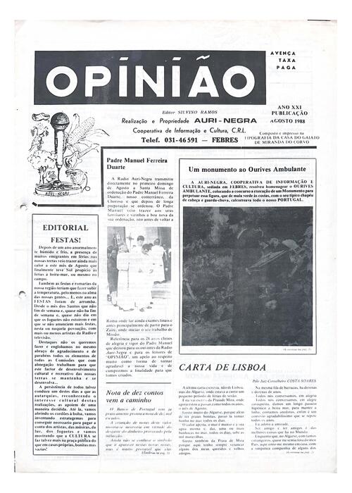 Thumbnail for OPINIÃO (26) 1988-08