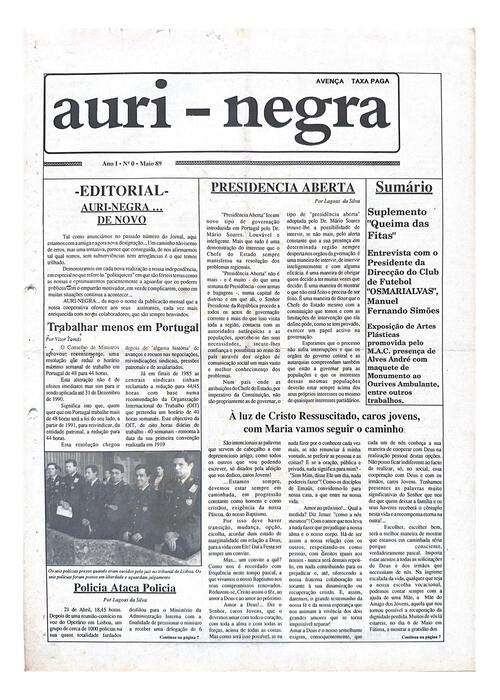 Thumbnail for AURI-NEGRA (0) 1989-05
