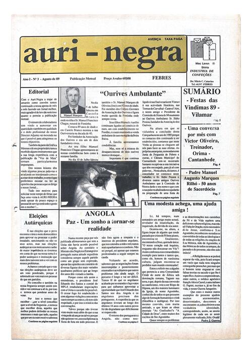 Thumbnail for AURI-NEGRA (3) 1989-08