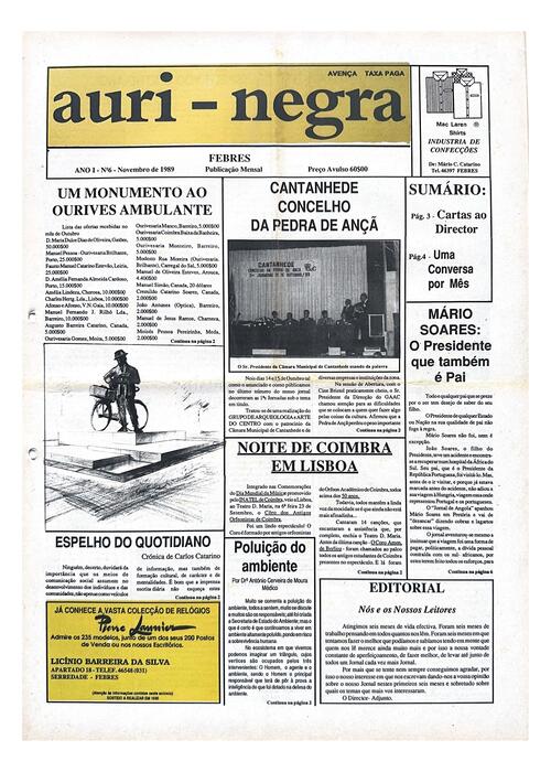 Thumbnail for AURI-NEGRA (6) 1989-11