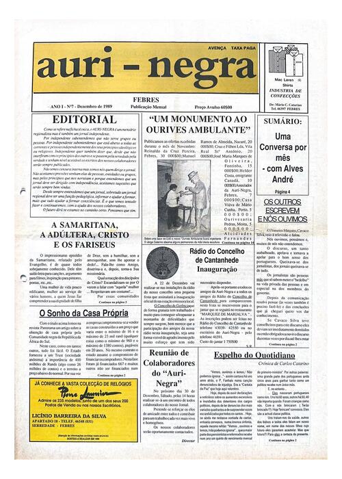 Thumbnail for AURI-NEGRA (7) 1989-12