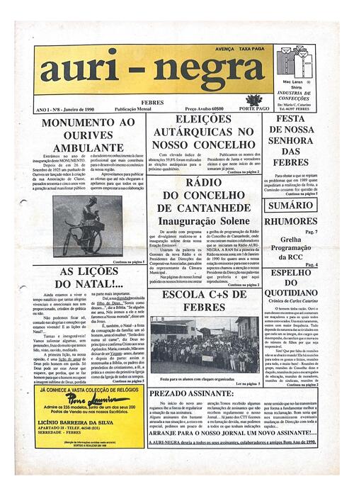 Thumbnail for AURI-NEGRA (8) 1990-01