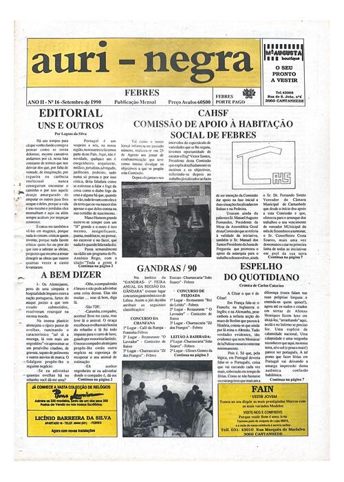 Thumbnail for AURI-NEGRA (16) 1990-09