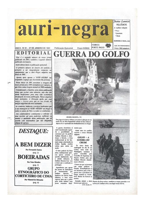 Thumbnail for AURI-NEGRA (21) 1991-01-27