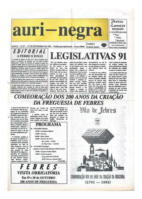 Thumbnail for AURI-NEGRA (37) 1991-09-27