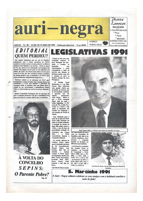 Thumbnail for AURI-NEGRA (38) 1991-10-12