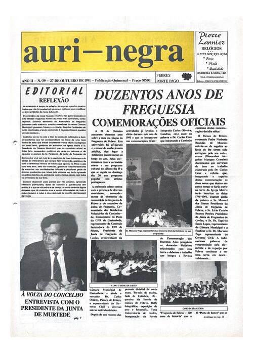 Thumbnail for AURI-NEGRA (39) 1991-10-27