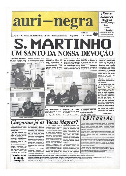 Thumbnail for AURI-NEGRA (40) 1991-11-12