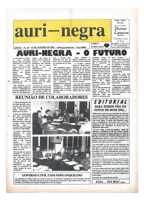 Thumbnail for AURI-NEGRA (44) 1992-01-12