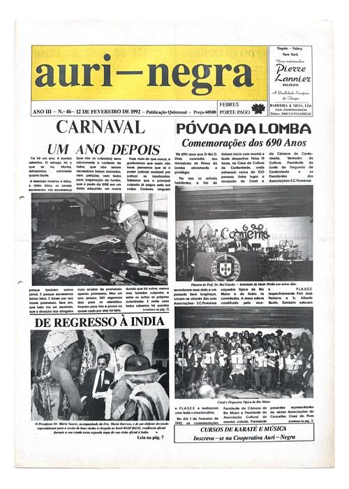 Thumbnail for AURI-NEGRA (46) 1992-02-12