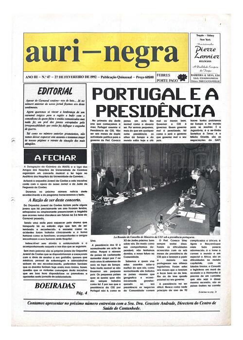 Thumbnail for AURI-NEGRA (47) 1992-02-27