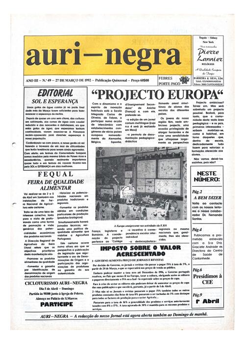 Thumbnail for AURI-NEGRA (49) 1992-03-27