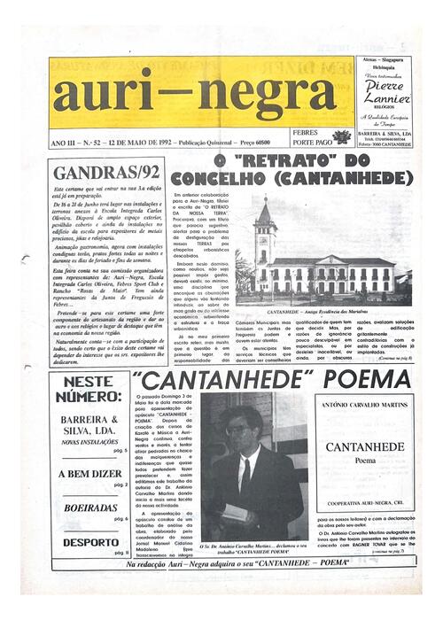 Thumbnail for AURI-NEGRA (52) 1992-05-12