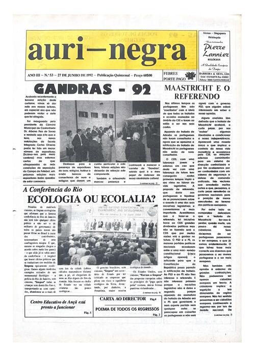 Thumbnail for AURI-NEGRA (55) 1992-06-27