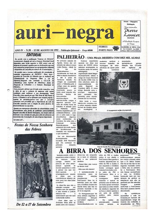 Thumbnail for AURI-NEGRA (58) 1992-08-12