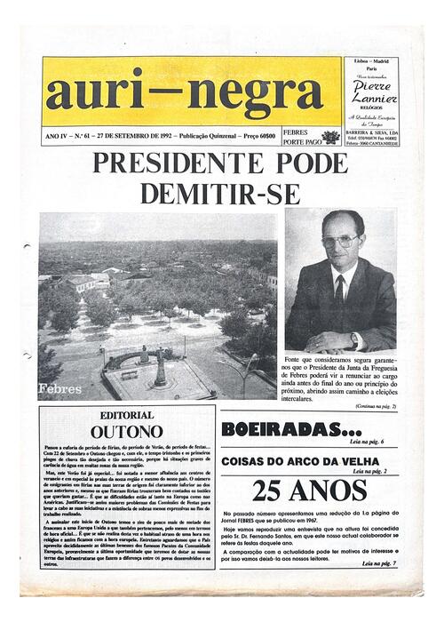 Thumbnail for AURI-NEGRA (61) 1992-09-27