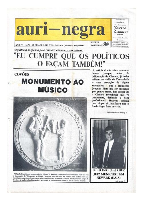 Thumbnail for AURI-NEGRA (74) 1993-04-12