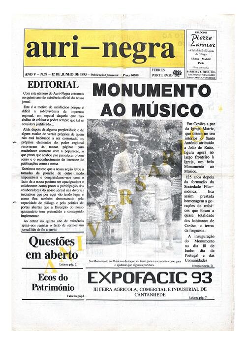Thumbnail for AURI-NEGRA (78) 1993-06-12