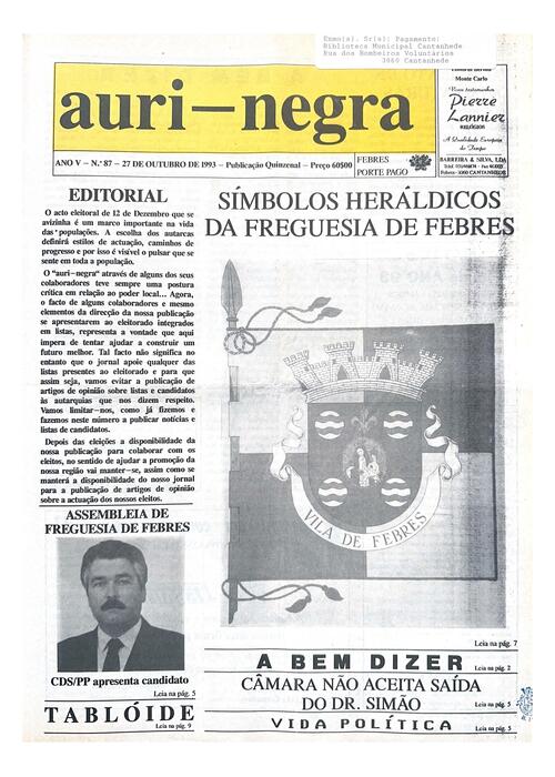 Thumbnail for AURI-NEGRA (87) 1993-10-27