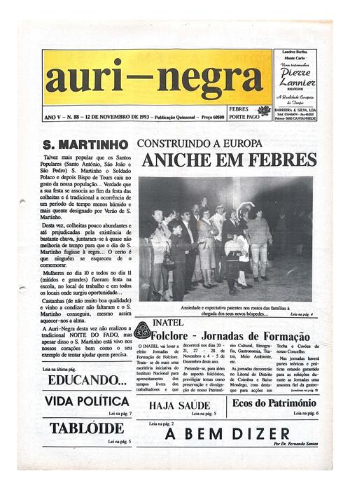 Thumbnail for AURI-NEGRA (88) 1993-11-12