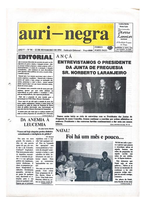 Thumbnail for AURI-NEGRA (94) 1994-02-12