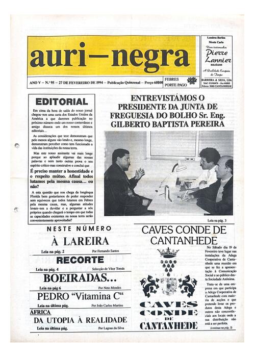 Thumbnail for AURI-NEGRA (95) 1994-02-27