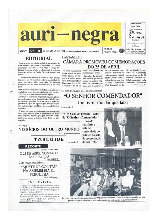 Thumbnail for AURI-NEGRA (100) 1994-05-12