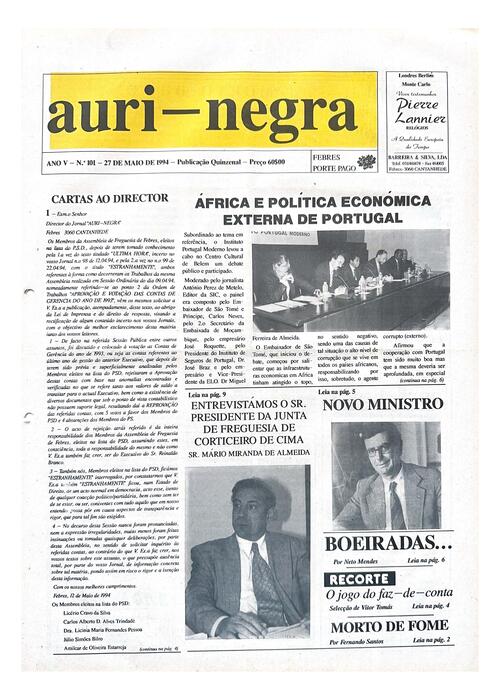 Thumbnail for AURI-NEGRA (101) 1994-05-27