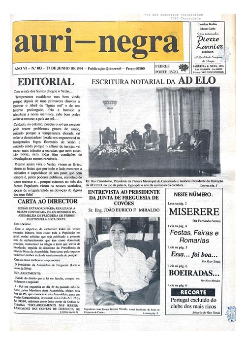 Thumbnail for AURI-NEGRA (103) 1994-06-27
