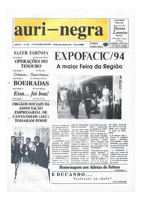 Thumbnail for AURI-NEGRA (105) 1994-07-27
