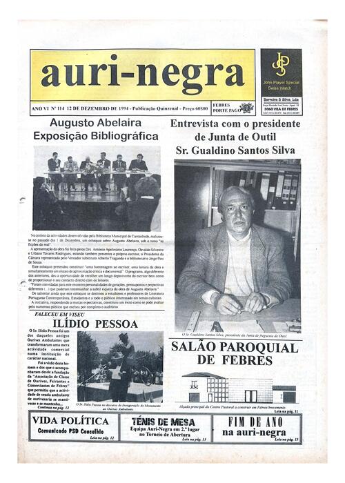 Thumbnail for AURI-NEGRA (114) 1994-12-12