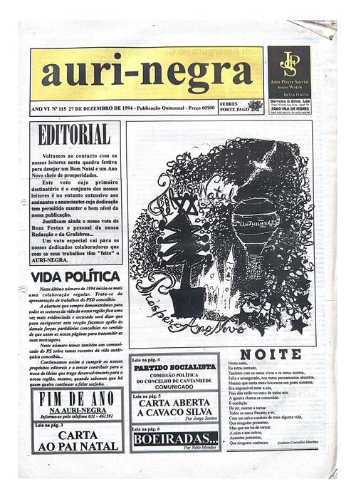Thumbnail for AURI-NEGRA (115) 1994-12-27