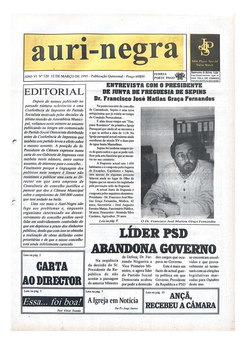 Thumbnail for AURI-NEGRA (120) 1995-03-12