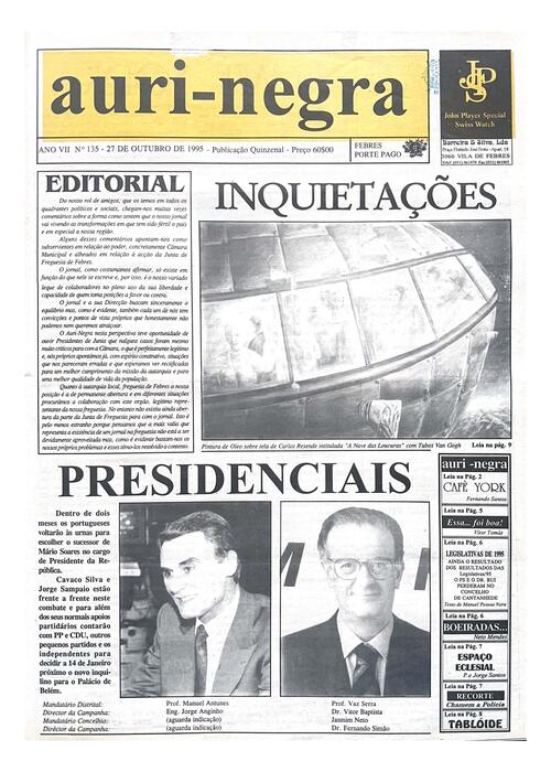 Thumbnail for AURI-NEGRA (135) 1995-10-27