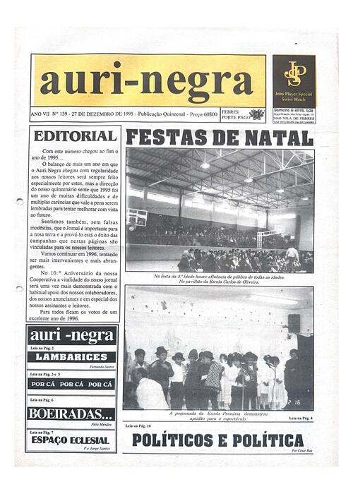Thumbnail for AURI-NEGRA (139) 1995-12-27