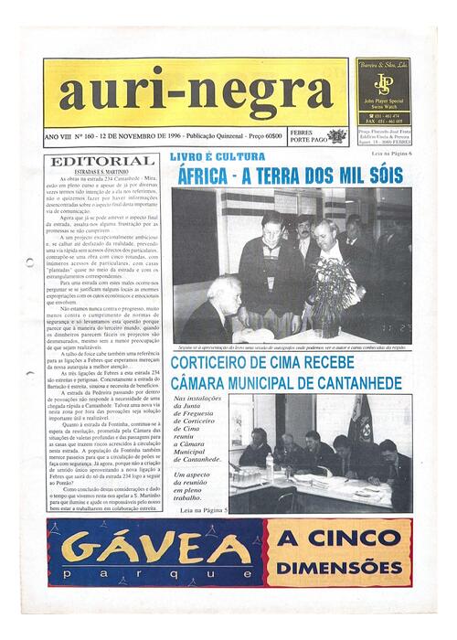 Thumbnail for AURI-NEGRA (160) 1996-11-12