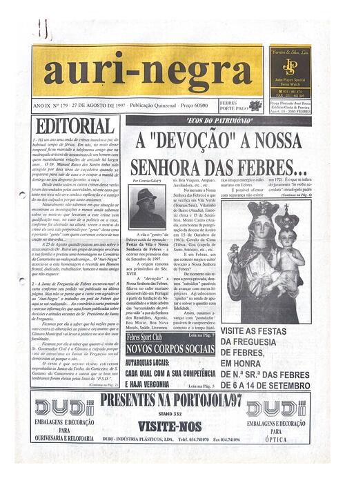 Thumbnail for AURI-NEGRA (179) 1997-08-27