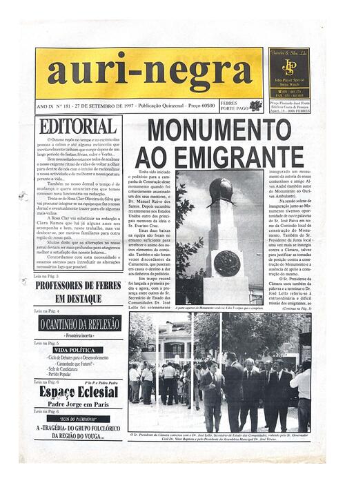 Thumbnail for AURI-NEGRA (181) 1997-09-27