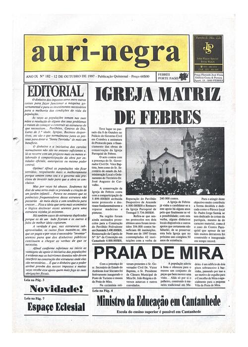 Thumbnail for AURI-NEGRA (182) 1997-10-12