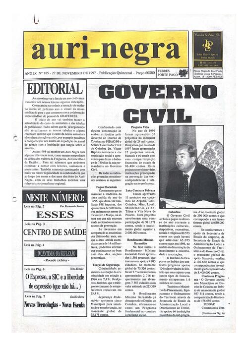 Thumbnail for AURI-NEGRA (185) 1997-11-27
