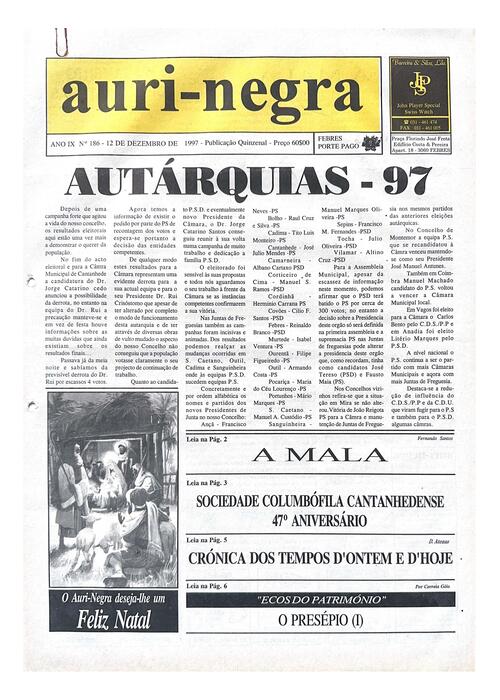 Thumbnail for AURI-NEGRA (186) 1997-12-12