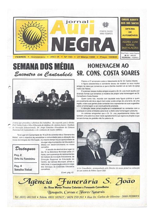 Thumbnail for AURI-NEGRA (193) 1998-03-27