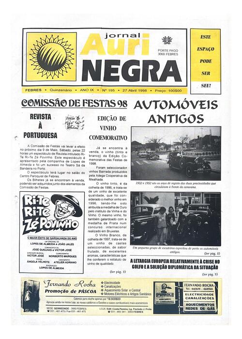 Thumbnail for AURI-NEGRA (195) 1998-04-27