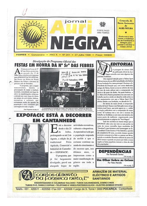 Thumbnail for AURI-NEGRA (201) 1998-07-27