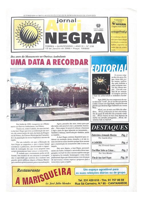 Thumbnail for AURI-NEGRA (236) 2000-01-12