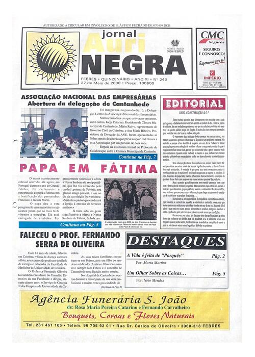 Thumbnail for AURI-NEGRA (245) 2000-05-27