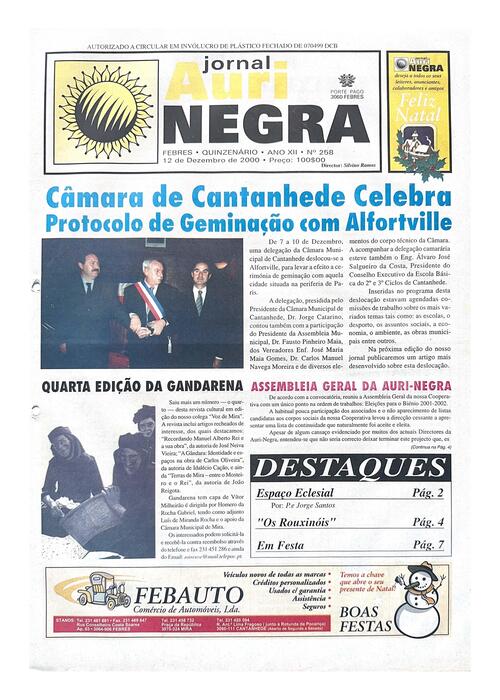 Thumbnail for AURI-NEGRA (258) 2000-12-12